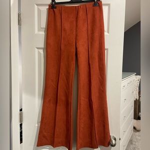 Altar’d State Flare Stretch Pants in Copper